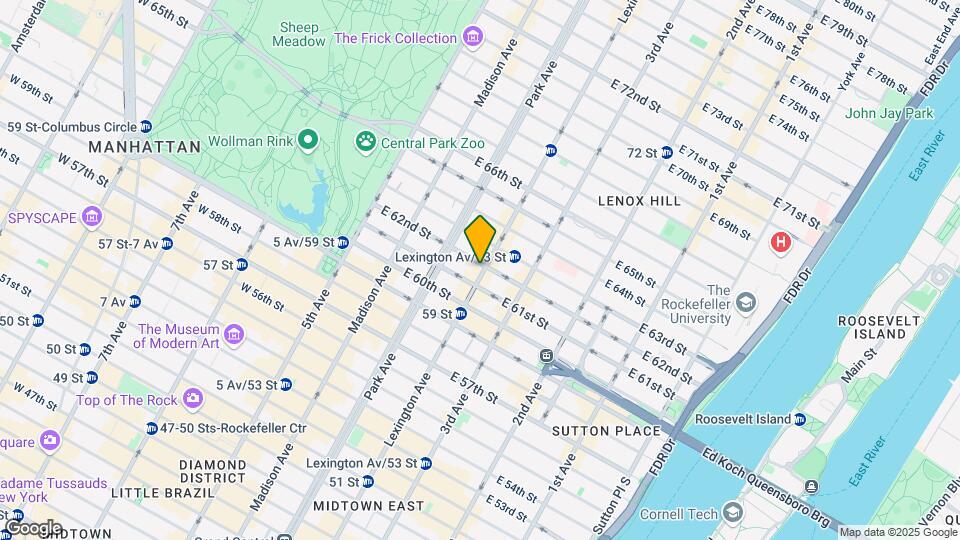 800 Lexington Ave Map and Location Details