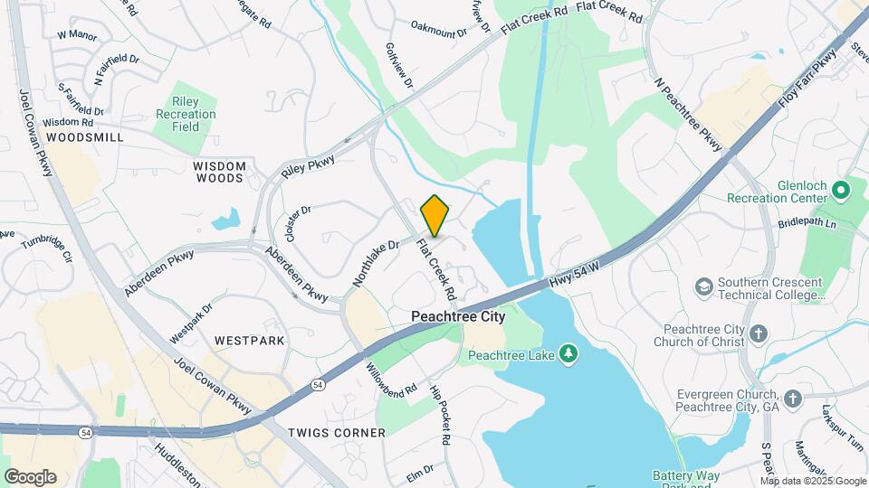 210 Flat Creek Ct Map and Location Details