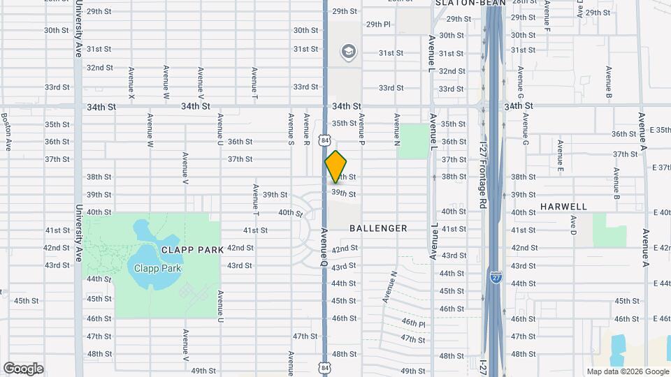 1616 39th St Map and Location Details