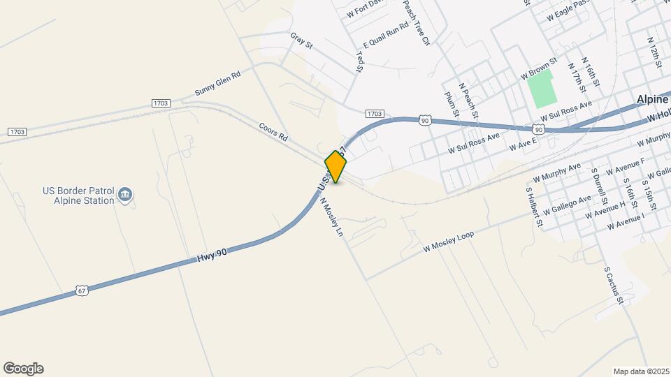 2500 US-90 Map and Location Details