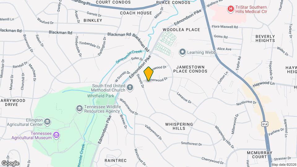 551 Bonerwood Dr Map and Location Details