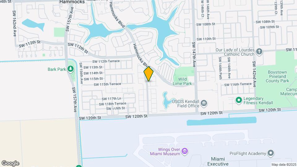 11564 SW 151 Ave Map and Location Details