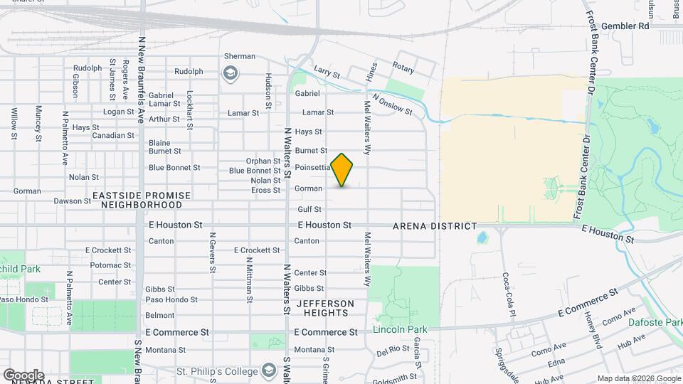 1622 Gorman Map and Location Details