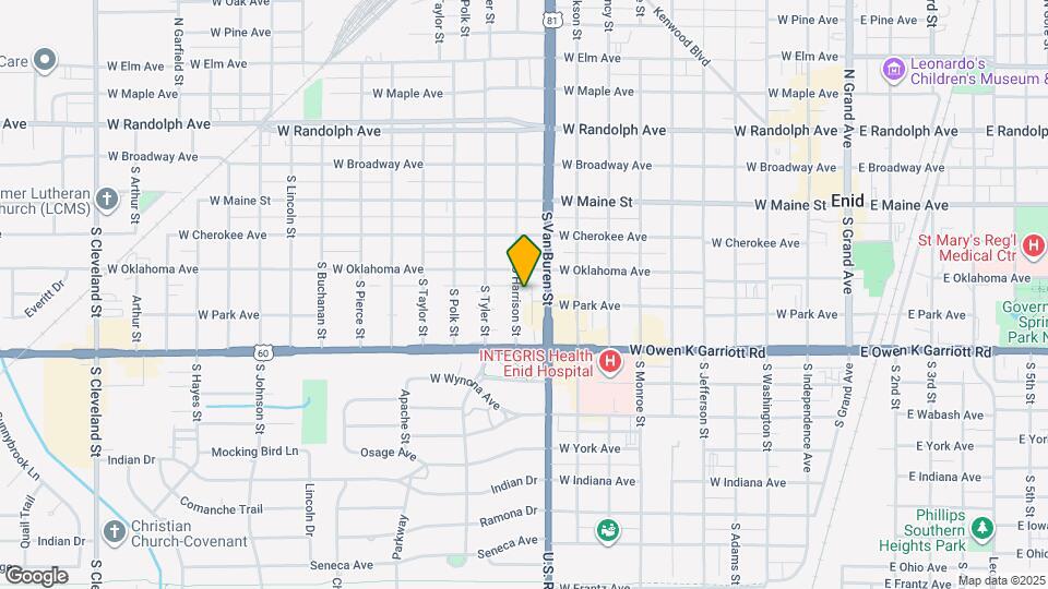 419 S Harrison St Map and Location Details