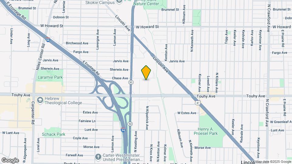 7244 N Kilpatrick Ave Map and Location Details