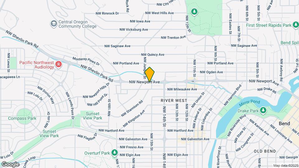 1501 NW Newport Ave Map and Location Details