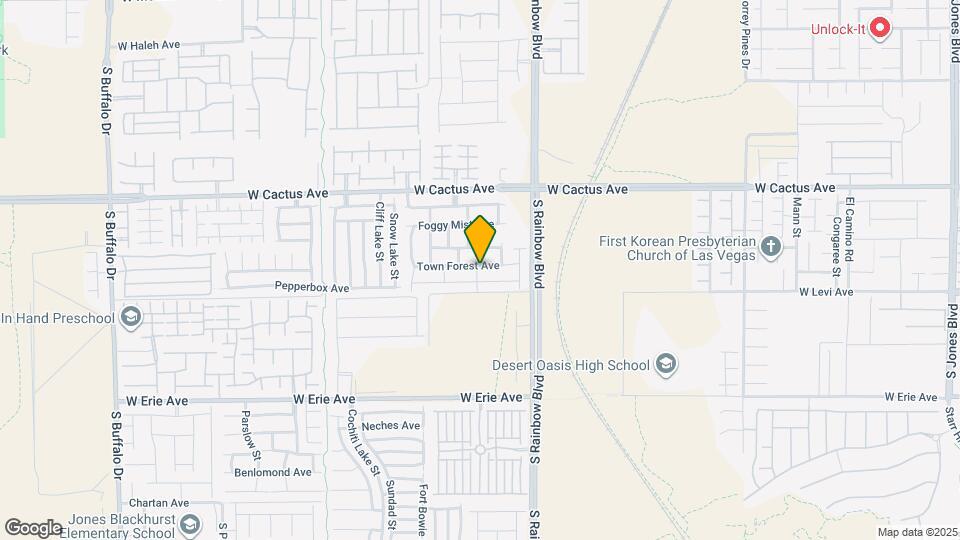 7021 Town Forest Ave Map and Location Details