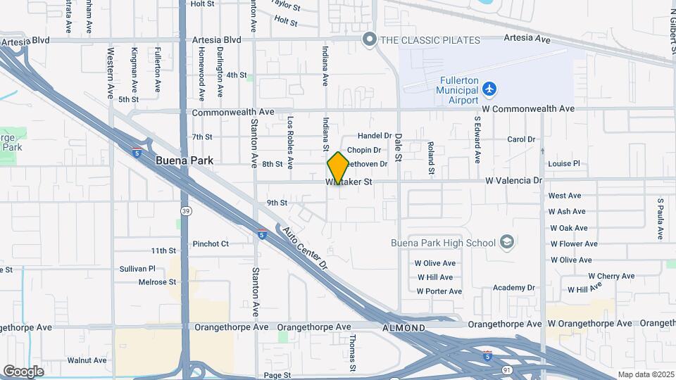 8252 Whitaker St Map and Location Details