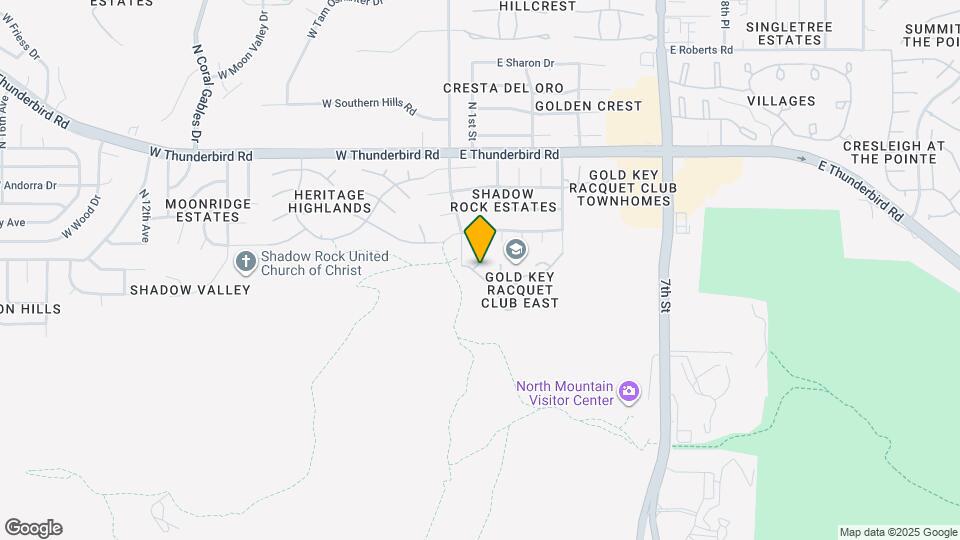 12817 N 1st St Map and Location Details