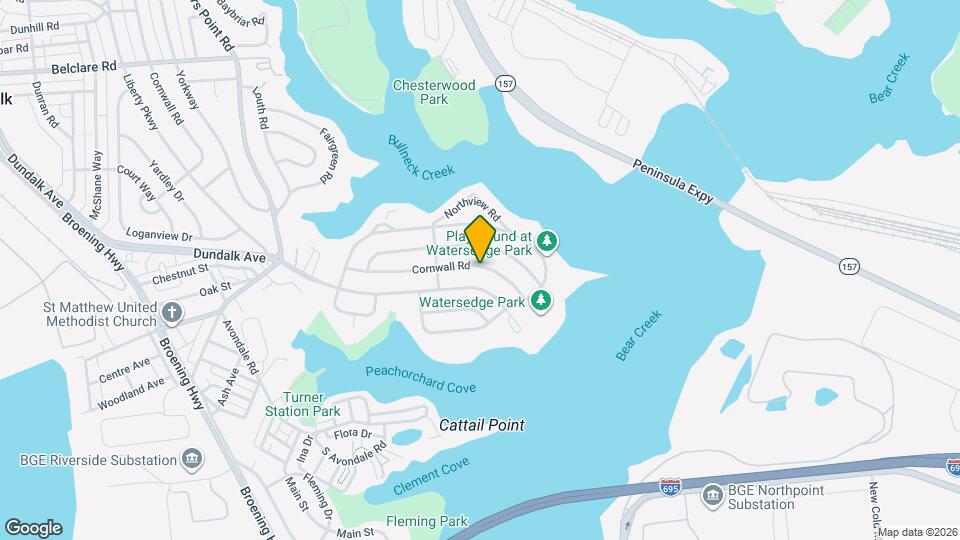 8220 Cornwall Rd Map and Location Details