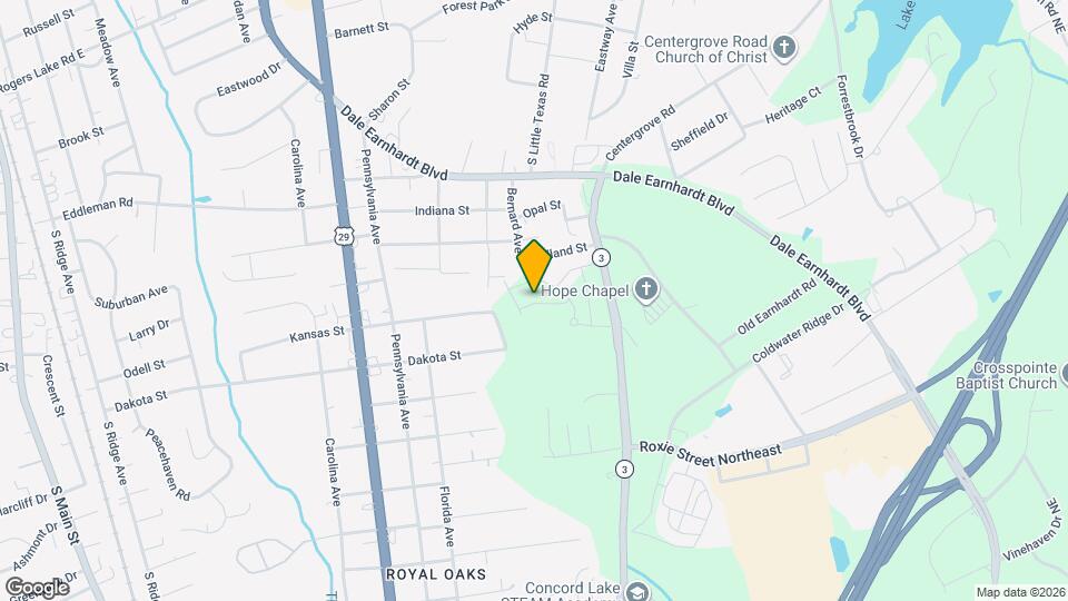 1540 Prickly Pear Dr. Map and Location Details