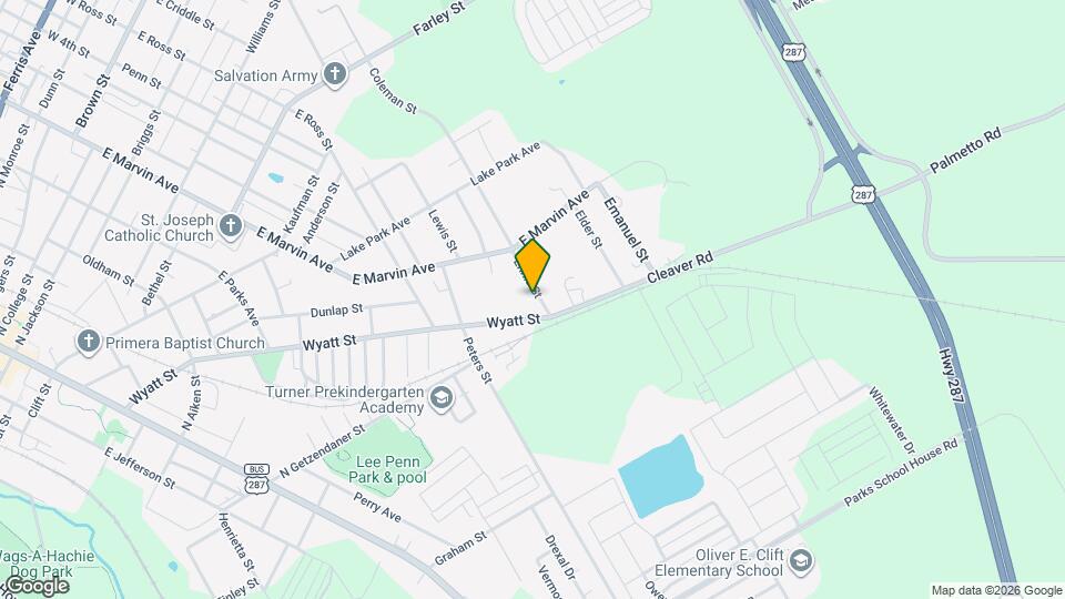 208 Ennis St Map and Location Details