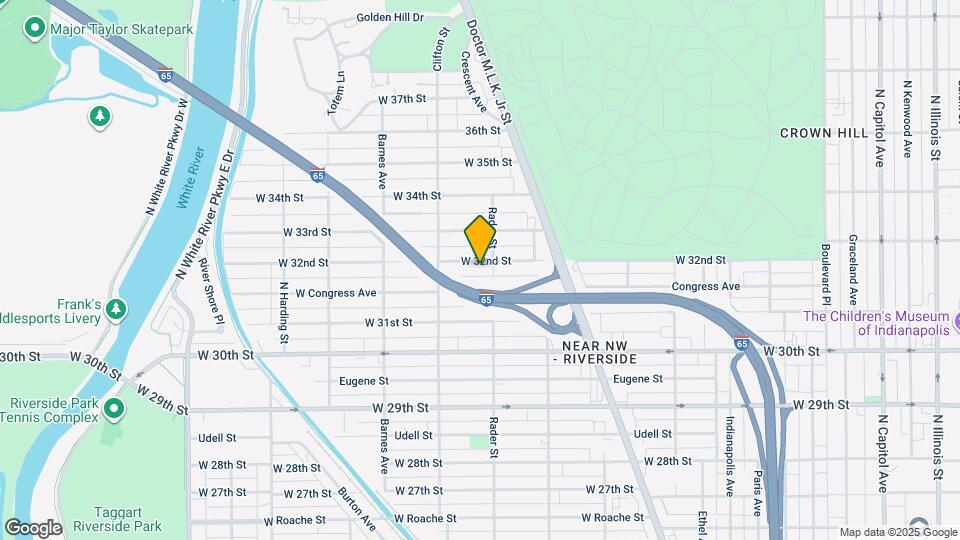 1015 W 32nd St Map and Location Details