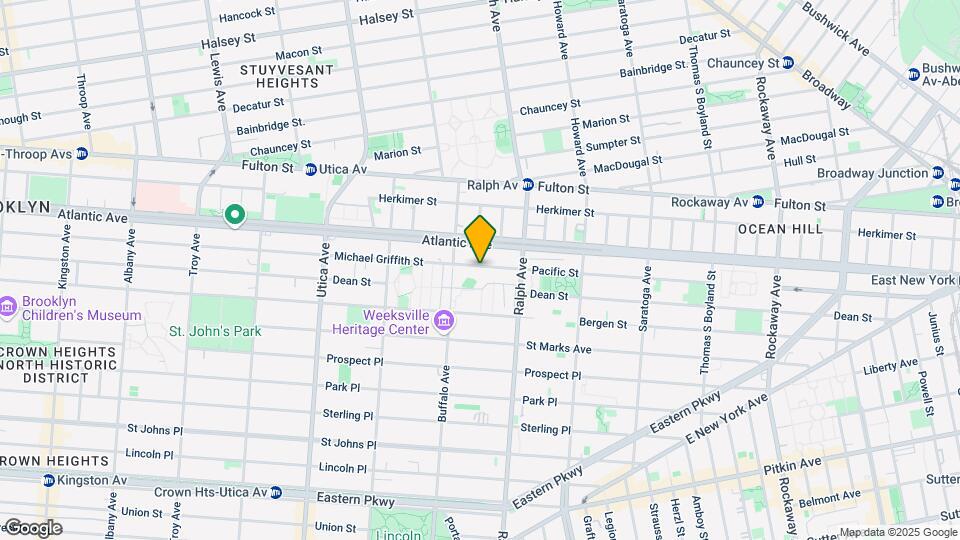 1898 Pacific St Map and Location Details