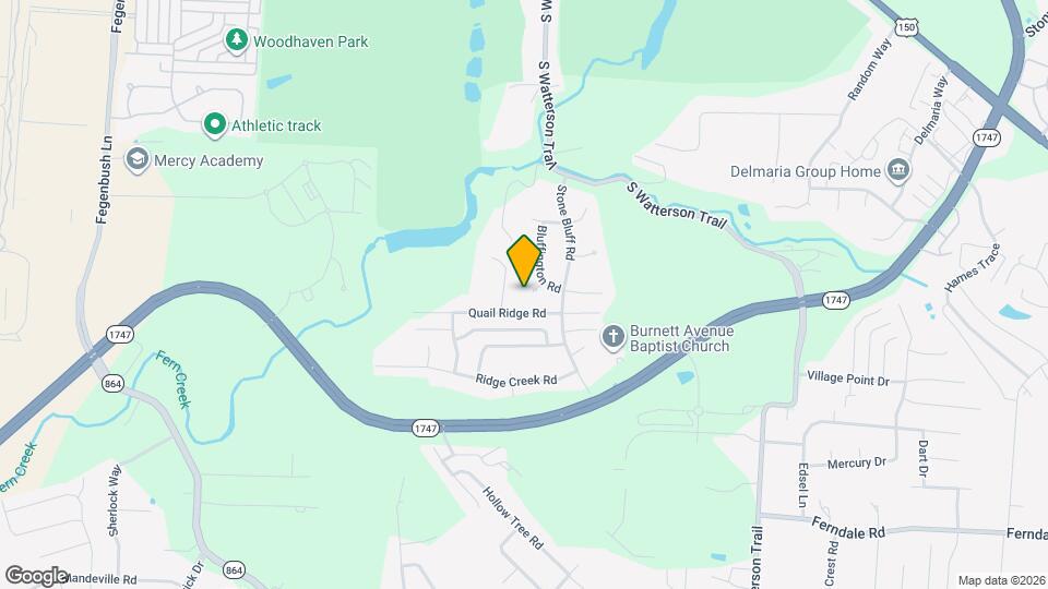 5904 Bluffington Ct Map and Location Details