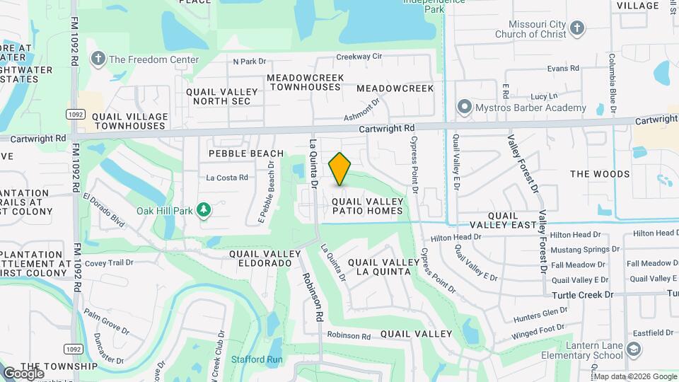 2706 Oakmont Ln Map and Location Details