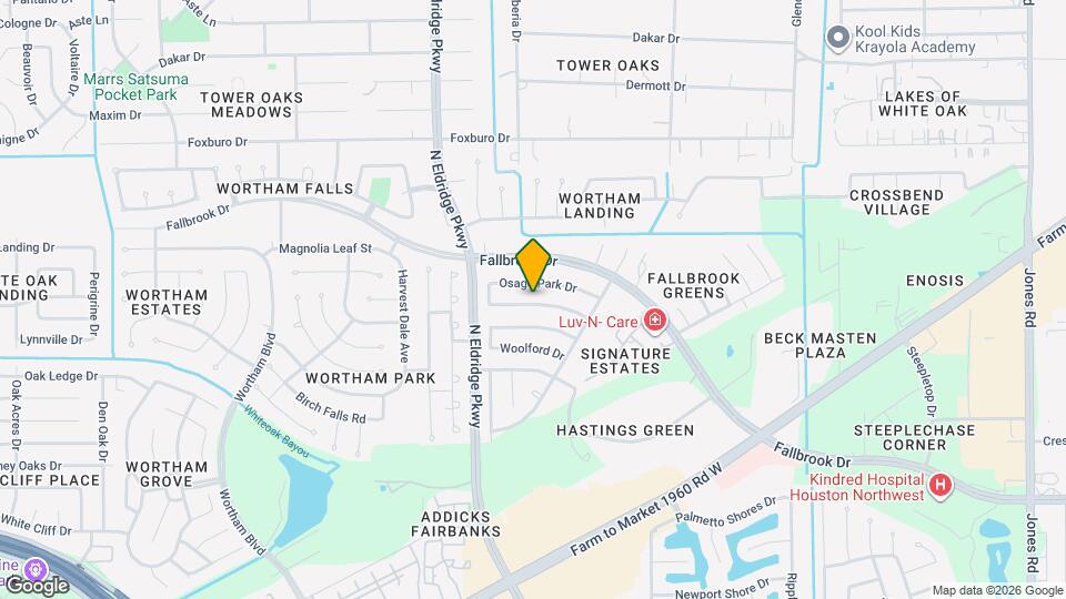 12018 Swan Creek Dr Map and Location Details