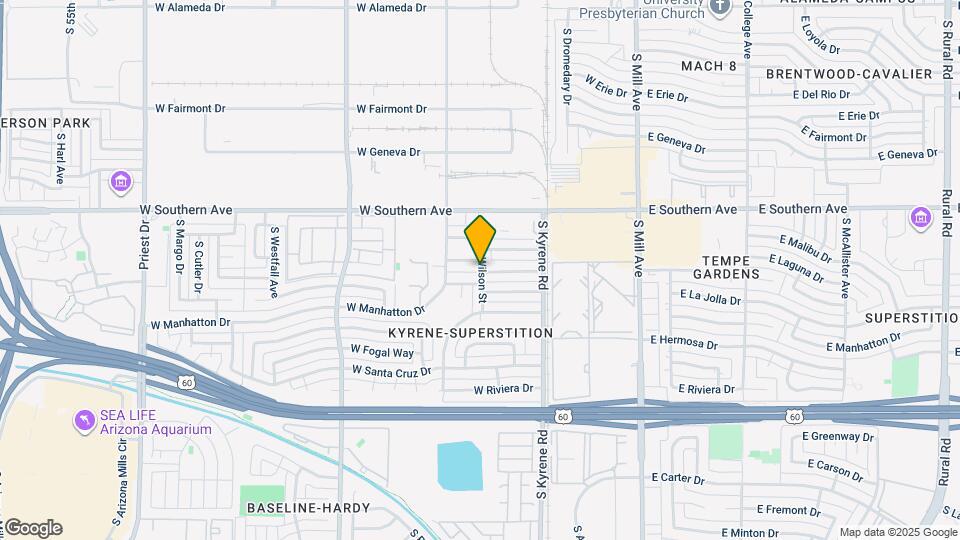 503 W Pebble Beach Dr Map and Location Details