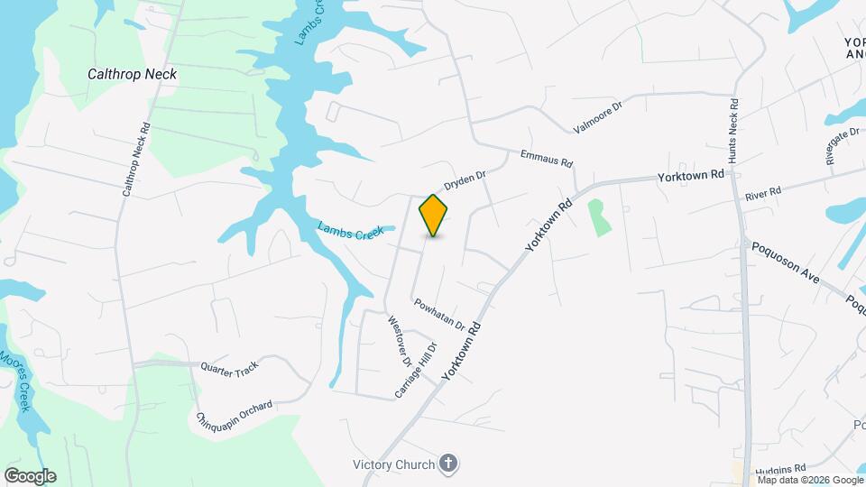 318 Powhatan Dr Map and Location Details