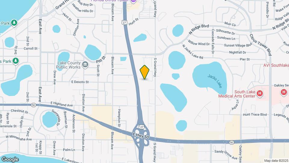 734 S Grand Hwy Map and Location Details