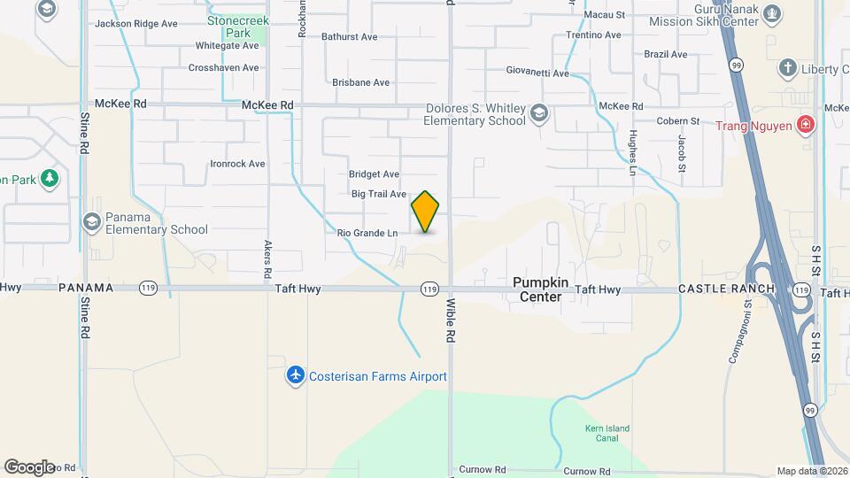 3401 Rio Grande Ln Map and Location Details