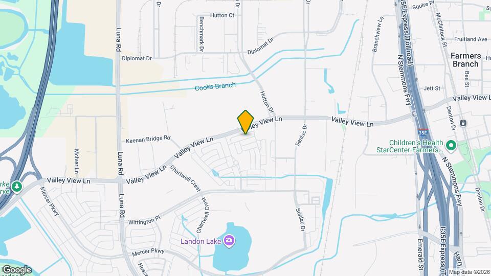 1913 Cathedral Dr Mapa y Detalles de la Ubicación