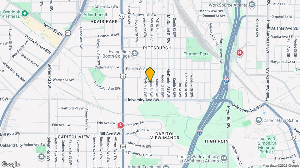 1135 Coleman St SW Map and Location Details