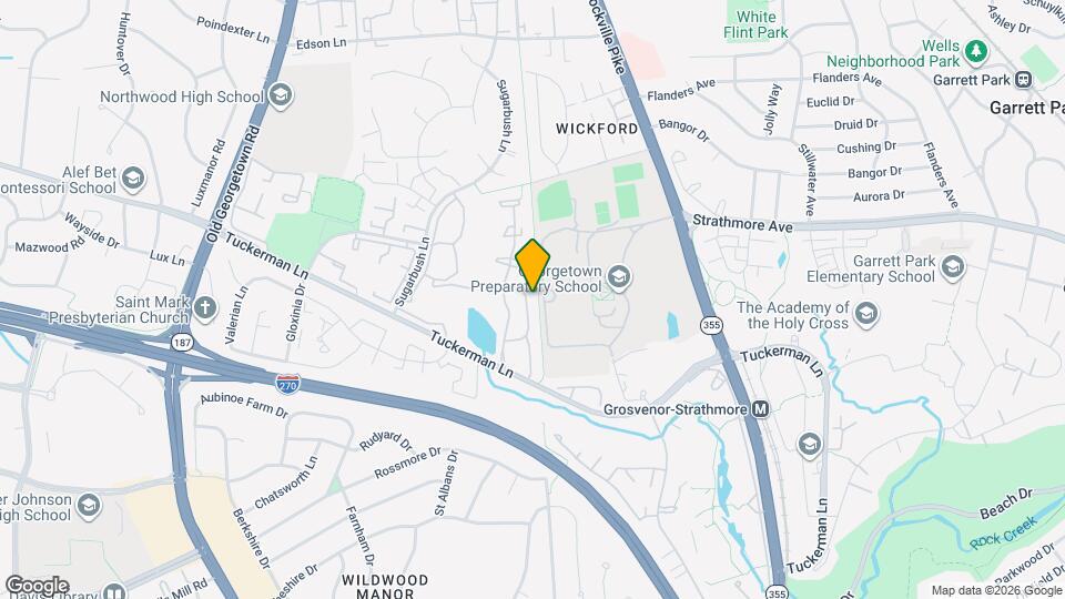 5715 Brewer House Cir, Unit T2 Map and Location Details