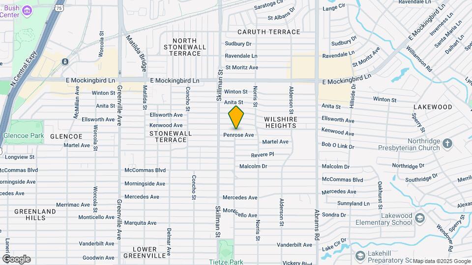 6203 Penrose Ave Map and Location Details