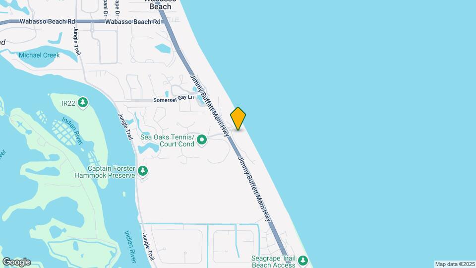 8840 S Sea Oaks Way Map and Location Details