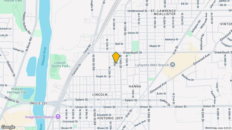 1300 Howell St Map and Location Details