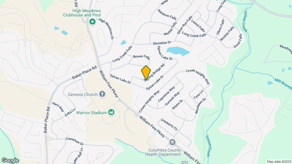 544 Stirling Bridge Rd Map and Location Details