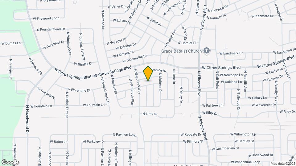 3099 W Viking Ln Map and Location Details