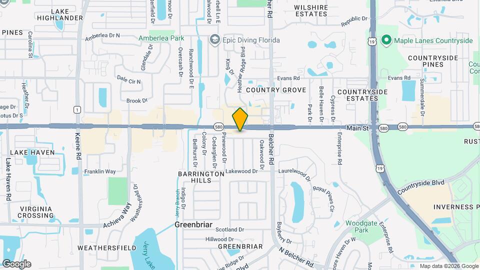 2268 Palmwood Dr Mapa y Detalles de la Ubicación