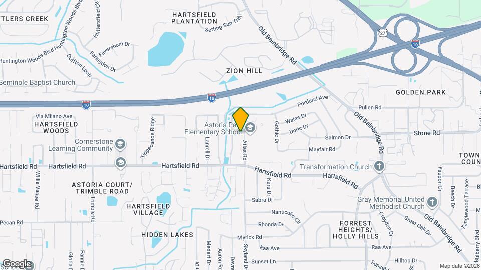 2434 Atlas Rd Map and Location Details