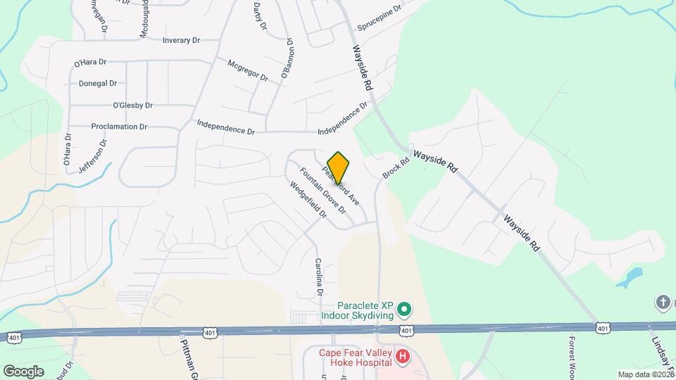 255 Peaceford Ave Map and Location Details