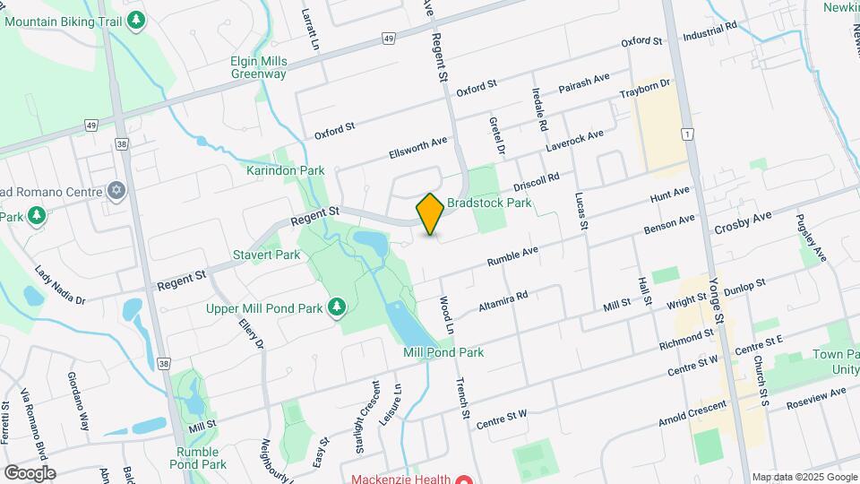 59 Oatlands Crescent Map and Location Details