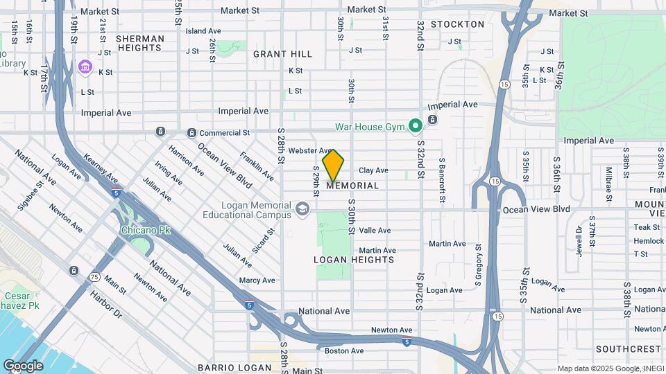 2948 Franklin Ave Map and Location Details