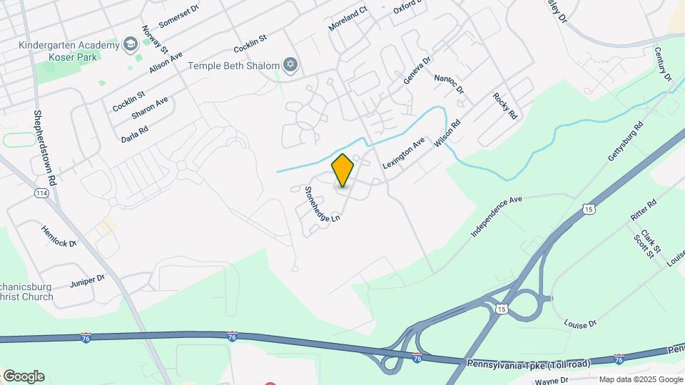 373 Stonehedge Ln Map and Location Details