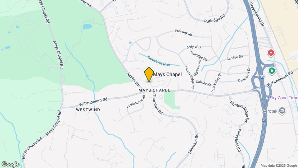 414 Five Farms Ln Mapa y Detalles de la Ubicación