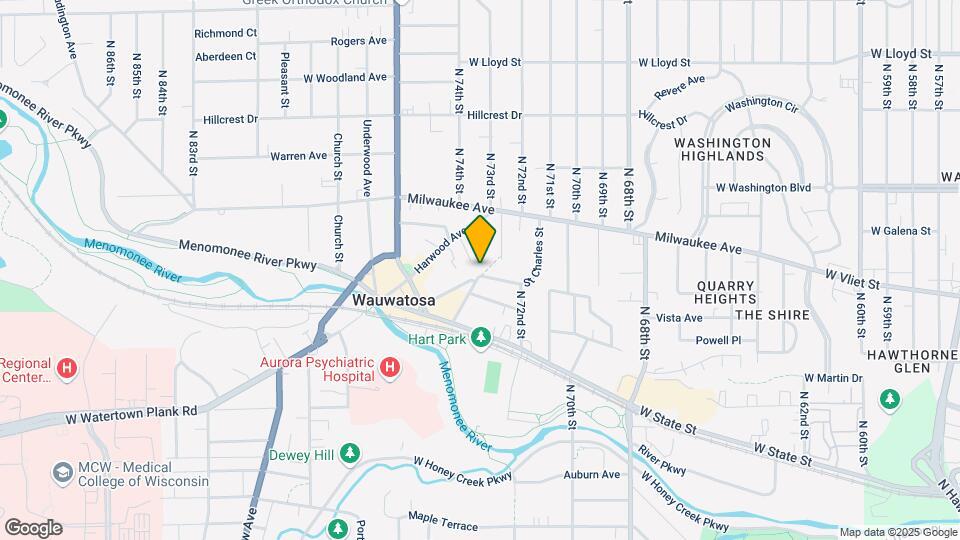 7400 Blanchard St Map and Location Details
