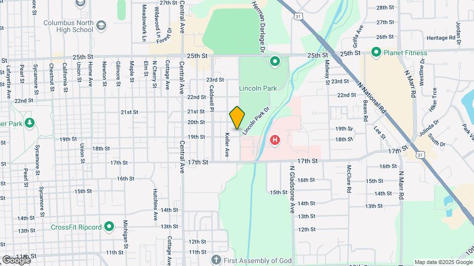 1908 Hawcreek Ave Mapa y Detalles de la Ubicación