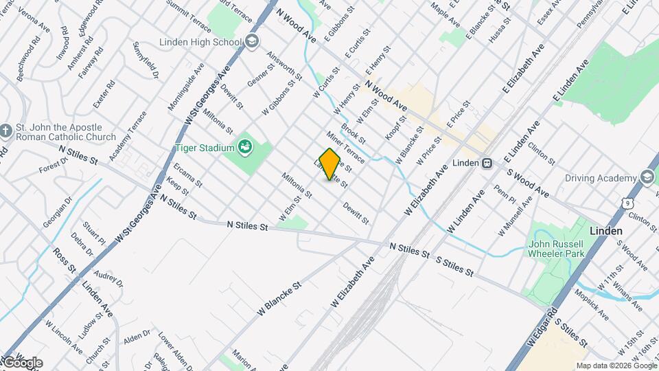 424 Dewitt St, Unit First Floor Unit 1 Map and Location Details