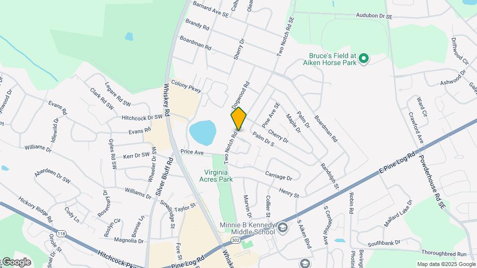 1416 Two Notch Rd SE Map and Location Details