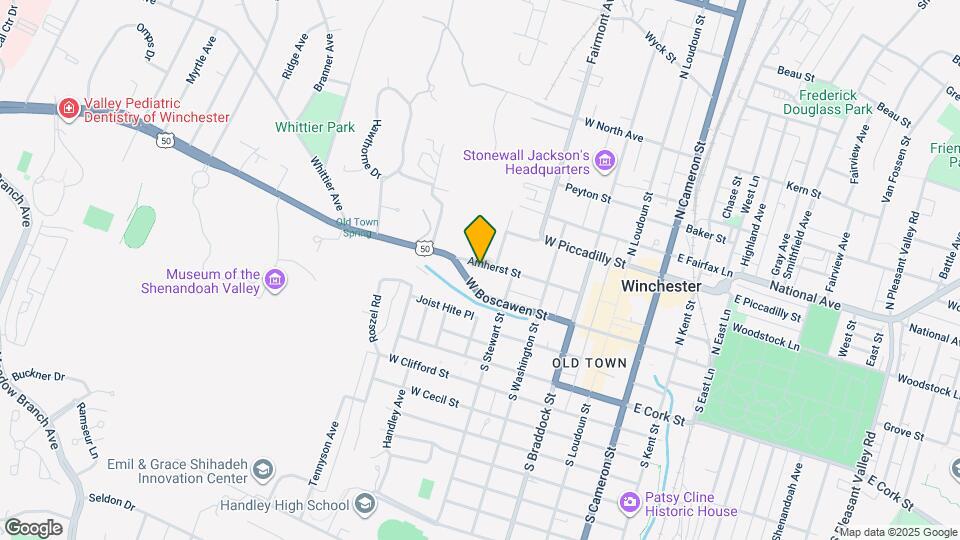 319 Amherst St, Unit Apt #2 Map and Location Details