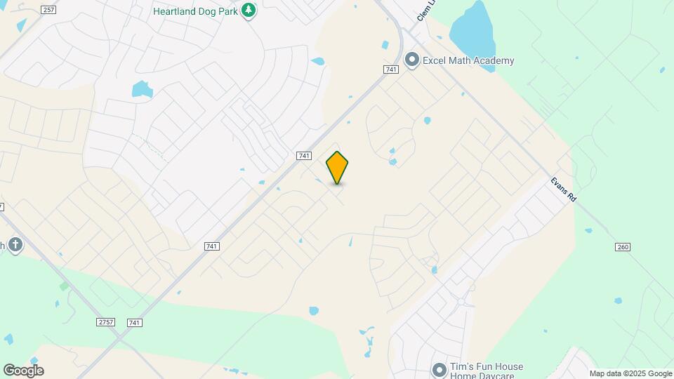 2805 Silent Wy Map and Location Details