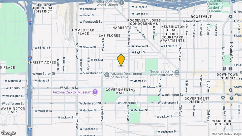 317 N Laurel Ave, Unit 1 Map and Location Details