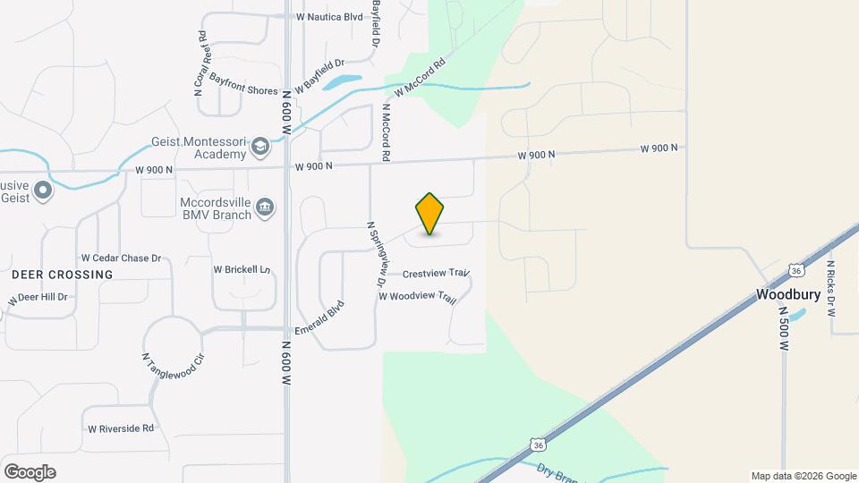 5632 W Stoneview Trail Map and Location Details