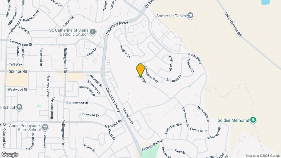 445 Southport Way Mapa y Detalles de la Ubicación