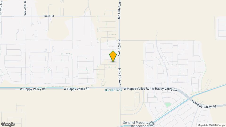 14758 W Smoketree Dr Mapa y Detalles de la Ubicación